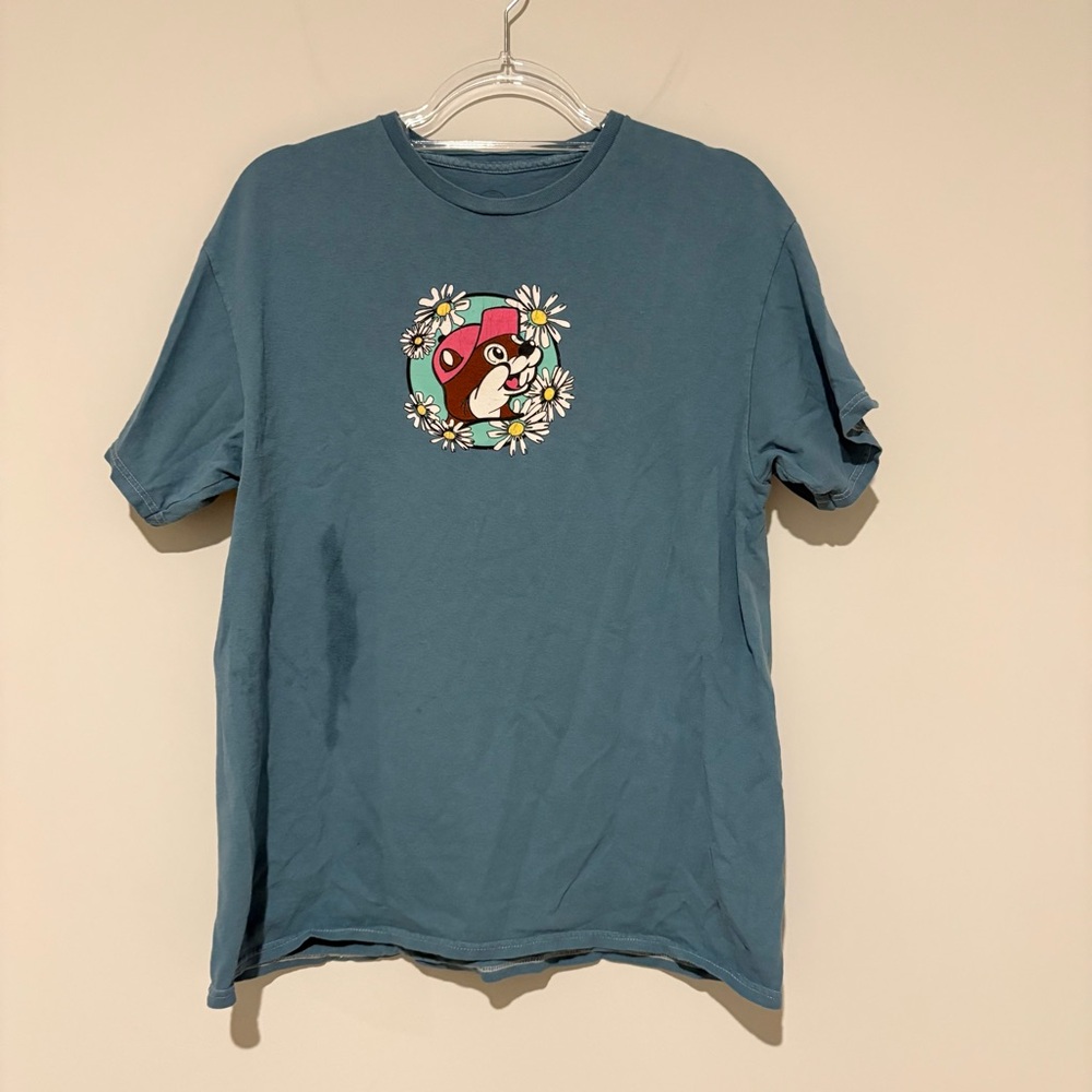 Buc-ee's Honey Bees & Buc-ee's Please blue‎ t shirt Women's SMALL - Picture 2 of 5